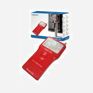 Testeur de câble réseau LogiLink WZ0014 RJ-45 - Alimentation 9V pour tests de câblage Ethernet standard. - Miniature 2