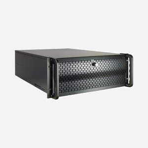 Inter-Tech IPC 4U-4129L Châssis Serveur Rackable 4U Acier, Argent, 3x5.25", 8x3.5" Internes, ATX/EATX/microATX, 2x120mm Avant