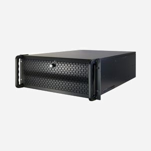 Inter-Tech IPC 4U-4129L Châssis Serveur Rackable 4U Acier, Argent, 3x5.25", 8x3.5" Internes, ATX/EATX/microATX, 2x120mm Avant - Miniature 4
