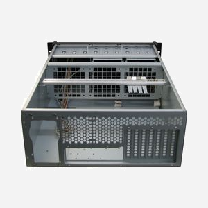 Inter-Tech IPC 4U-4129L Châssis Serveur Rackable 4U Acier, Argent, 3x5.25", 8x3.5" Internes, ATX/EATX/microATX, 2x120mm Avant - Miniature 5