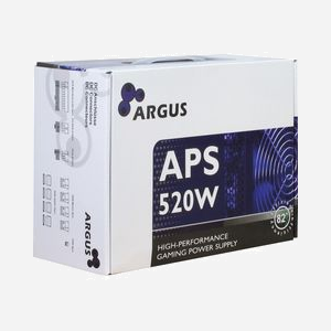 Inter-Tech Argus APS 520W ATX, Alimentation PC 20+4 Pin, PFC Actif, Ventilateur 12cm, 4x SATA, 4x Molex, 1x PCIe 6+2 Pin, Niveau Sonore 21dB - Miniature 4