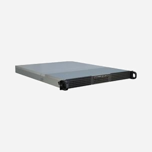 Inter-Tech IPC 1U-10255 Boîtier Serveur Rackable 19" 1U Noir, Acier, Compatible ATX/EATX/microATX/Mini-ITX/SSI CEB, Baies 2x5.25" Ext, 3x3.5" Int, 9x2.5", 6x Vent 40mm - Miniature 1