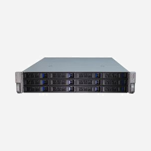 Inter-Tech IPC 2U-2412 Châssis Serveur Rack 2U ATX/EATX/microATX/Mini-ITX/SSI EEB, 1x 3.5", 14x 2.5", 2x USB 3.2 Gen 1, 8cm Fan - Miniature 3