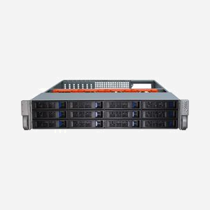 Inter-Tech IPC 2U-2412 Châssis Serveur Rack 2U ATX/EATX/microATX/Mini-ITX/SSI EEB, 1x 3.5", 14x 2.5", 2x USB 3.2 Gen 1, 8cm Fan - Miniature 4