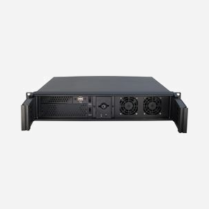 Inter-Tech 2U-2098-SK Châssis Serveur Rackable 2U Acier Noir, Carte Mère micro ATX/Mini-ITX, 8x 3.5", 1x 5.25", 3x 2.5", 2x Vent. 60mm - Miniature 3