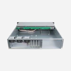 Inter-Tech 2U 2404L S-ATA Châssis Serveur Rackable 2U Acier Noir/Gris microATX/Mini-ITX 5x 3.5"/2.5" 482x518x89mm - Miniature 3
