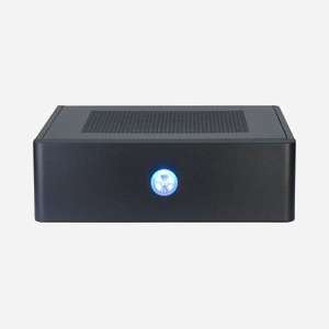 Inter-Tech ITX-601 Bureau Noir, Mini PC ITX, Alimentation Externe 60W, 2x 2.5", 195x215x60mm, Ventilateur Latéral 50mm, Connecteurs SATA & Molex - Miniature 4