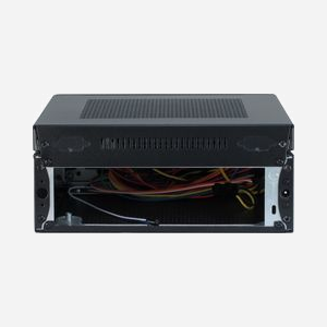 Inter-Tech ITX-603 Mini Tower Noir 60W : Mini-ITX, 1x 5.25", 2x 2.5", Alimentation Externe 60W, 195x215x82mm, Ventilateur Latéral 50mm, ATX, 2x SATA, Molex, Noir - Miniature 2