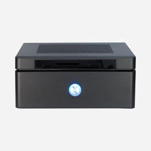 Inter-Tech ITX-603 Mini Tower Noir 60W : Mini-ITX, 1x 5.25", 2x 2.5", Alimentation Externe 60W, 195x215x82mm, Ventilateur Latéral 50mm, ATX, 2x SATA, Molex, Noir - Miniature 4