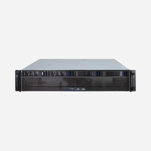 Inter-Tech 2U-2404L Châssis Serveur Rack 2U Noir/Argent, Micro ATX/Mini-ITX, 5x 3.5", 2.5" compatibles, Grille montage, 3x ventilateurs 40mm, USB 2.0/3.2 Gen 1 - Miniature 2