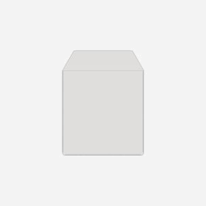 MediaRange - Lot de 50 Housses Transparentes pour CD/DVD - Capacité 1 Disque - Plastique - Diamètre 120mm - Dimensions Pack 89x30x85mm - RoHS - BOX64-8 - Miniature 3