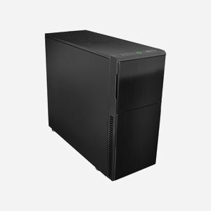 Nanoxia Deep Silence 3 - Boîtier PC Midi Tower ATX Noir - 5x 3.5" internes, 3x 5.25" externes, 3x 2.5" - Vent. 2x 120mm avant, 1x 120mm arrière