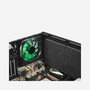 Nanoxia Deep Silence 3 - Boîtier PC Midi Tower ATX Noir - 5x 3.5" internes, 3x 5.25" externes, 3x 2.5" - Vent. 2x 120mm avant, 1x 120mm arrière - Miniature 2