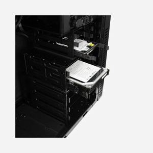 Nanoxia Deep Silence 3 - Boîtier PC Midi Tower ATX Noir - 5x 3.5" internes, 3x 5.25" externes, 3x 2.5" - Vent. 2x 120mm avant, 1x 120mm arrière - Miniature 4