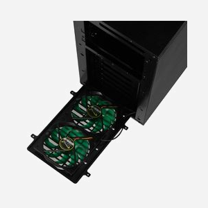 Nanoxia Deep Silence 3 - Boîtier PC Midi Tower ATX Noir - 5x 3.5" internes, 3x 5.25" externes, 3x 2.5" - Vent. 2x 120mm avant, 1x 120mm arrière - Miniature 5