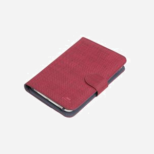 Rivacase 3312 Folio Rouge 7" Polyester 17.8cm Compatible Acer/Asus/Huawei/Lenovo/Samsung, Dimensions 134x198x13mm, Poids 180g - Miniature 4