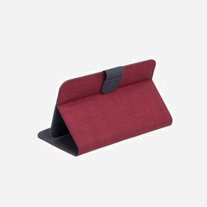 Rivacase 3312 Folio Rouge 7" Polyester 17.8cm Compatible Acer/Asus/Huawei/Lenovo/Samsung, Dimensions 134x198x13mm, Poids 180g - Miniature 5