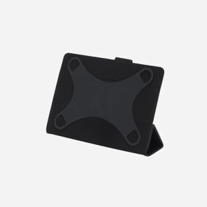 Rivacase 3137-BLACK Folio Universel 10.1" (25.6cm) Microfibre/PU Noir, Positions Multiples, Fermeture Magnétique, Compatible Acer/iPad/Asus/Lenovo/Samsung, 330g - Miniature 2