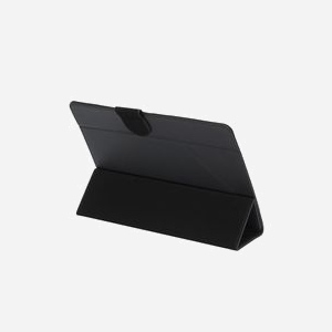 Rivacase 3137-BLACK Folio Universel 10.1" (25.6cm) Microfibre/PU Noir, Positions Multiples, Fermeture Magnétique, Compatible Acer/iPad/Asus/Lenovo/Samsung, 330g - Miniature 3