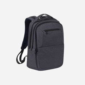 Rivacase 7765BLACK Sac à dos 16" (40.6cm) Noir Polyester Monochromatique, Compartiment 280x40x410mm, Dimensions 290x200x430mm, Résistant à l'eau, 560g