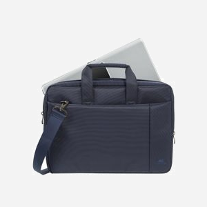 Rivacase 8221BLUE Sac Messenger Polyester Bleu 13.3" (33.8cm) 350x265x65mm avec Sangle d'Épaule Amovible, Poids 530g - Miniature 2