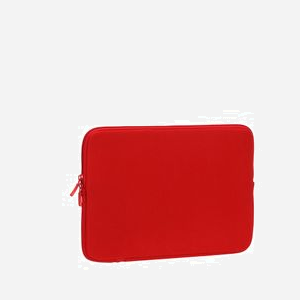 Rivacase 5123RED Housse Néoprène Rouge 13.3" (33.8cm) pour MacBook Air/Pro 13, Dimensions Internes 335x22x233mm, 345x240x25mm, 160g - Miniature 1