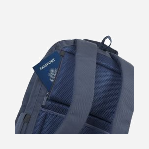 Rivacase 8460 Sac à dos pour ordinateur portable jusqu'à 17.3" (43.9 cm), Polyester bleu, Dimensions compartiment 290x420x45mm, 320x135x470mm, 717g - Miniature 5