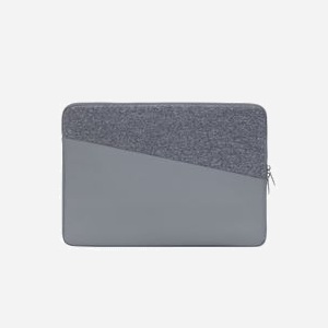 Rivacase 7903-GREY Housse 13.3" Polyester/Polyéthylène Gris, Compatible iPad Pro 12.9/MacBook Air/Pro 13, Dimensions Internes 325x20x235mm, 240g - Miniature 2