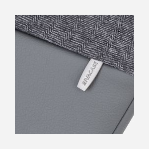 Rivacase 7903-GREY Housse 13.3" Polyester/Polyéthylène Gris, Compatible iPad Pro 12.9/MacBook Air/Pro 13, Dimensions Internes 325x20x235mm, 240g - Miniature 4