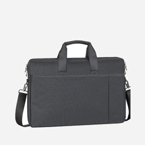 Rivacase 8257-BLACK Boîtier Robuste 17.3" Polyester Noir, compartiment 430x295x45mm, Sangle épaule, 450x310x110mm, 880g