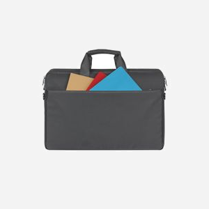Rivacase 8257-BLACK Boîtier Robuste 17.3" Polyester Noir, compartiment 430x295x45mm, Sangle épaule, 450x310x110mm, 880g - Miniature 3
