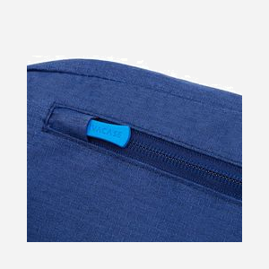 Rivacase Dijon 5312-BLUE Sacoche bandoulière 10.1" Bleu - Polyester/Polyuréthane, Poches Int./Ext., Résistant eau/rayures, 310x170x70mm, 210g - Miniature 4