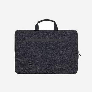Rivacase 7915-BLACK Housse 15.6" Polyester/Polyuréthane Noir/Blanc - Compartiment Tablette, Poche Arrière, Résistance Chocs/Eau/Rayures, 400x280x37mm, 330g - Miniature 3