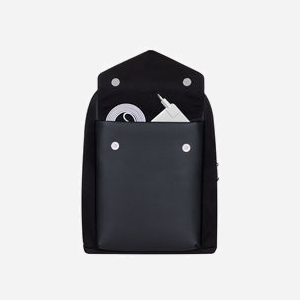 Rivacase 8524-BLACK Sac à dos 14" (35.6cm) Noir Toile/Polyester/Polyuréthane Unisexe, Compartiment Tablette, Dimensions internes 250x35x365mm, 640g - Miniature 4