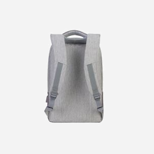 Rivacase 7562 Sac à dos 15.6" (39.6cm) Gris/Moka Polyester, Poche Frontale, Port USB, Compartiment Laptop 265x40x390mm, 305x120x460mm, 635g - Miniature 4