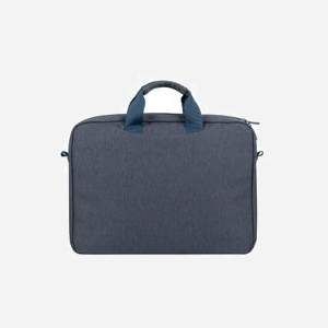 Rivacase 7731-DARK-GREY Malette 15.6" Gris Monochromatique Polyester, Compartiments Tablette/Documents, Poche Frontale, Sangle d'Épaule Amovible 405x305x80mm - Miniature 2