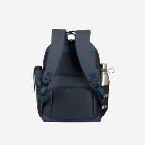 Rivacase 7761 Sac à dos 15.6" Gris, Polyester Monochromatique, Compartiment Tablette, Résistant à l'eau, 310x150x460mm, Poche Avant, Sangle Épaule - Miniature 4