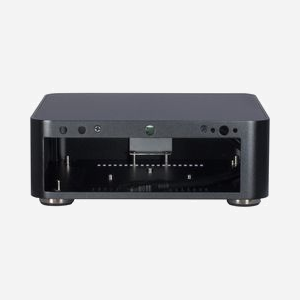 Inter-Tech ITX A60 Mini Tower Noir, Boîtier PC ITX Aluminium, Alimentation Externe 60W, 2 Baies 2.5", 2x USB 3.2 Gen 1, Dimensions 200x200x73mm - Miniature 4
