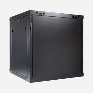 Inter-Tech SMA-6612 Rack Mural 12U 600x635x450mm Charge 40kg Acier/Verre Trempé 2 Ventilateurs 12cm IP20 Noir avec Kit de Montage - Miniature 5