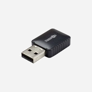 Inter-Tech DMG-07 Adaptateur USB WLAN/Bluetooth 650 Mbit/s, Wi-Fi 5 (802.11ac), Bi-bande 2.4/5 GHz, Bluetooth 4.2, Compatible Windows/macOS/Linux - Miniature 4