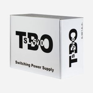Inter-Tech SL-500 TBO - Alimentation 500W ATX 2.03, PFC Passif, 20+4 Broches, Ventilateur 12cm, Protections OVP/OCP/SCP/UVP, Câbles Secteur Inclus - Miniature 4
