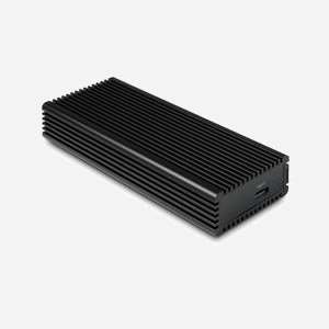 Inter-Tech K-1685 Enceinte SSD M.2 USB Type-C 10Gbit/s Aluminium Noir, Support M.2 2280, Compatible Windows/macOS/Linux - Miniature 1