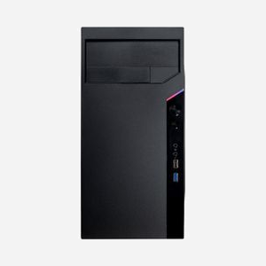 Inter-Tech IT-6505 Retro Micro Tower Noir, micro ATX, 1x 5.25", 3x 3.5", 3x 2.5", USB 3.2 Gen 1, Audio I/O, ventilateurs 120/92/80mm, ATX PSU (non inclus) - Miniature 2