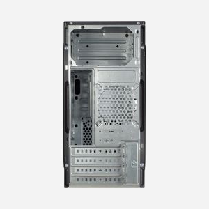 Inter-Tech IT-6505 Retro Micro Tower Noir, micro ATX, 1x 5.25", 3x 3.5", 3x 2.5", USB 3.2 Gen 1, Audio I/O, ventilateurs 120/92/80mm, ATX PSU (non inclus) - Miniature 4