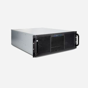 Inter-Tech 4U 40255 Châssis Serveur Rackable 4U Acier Noir/Gris, ATX/EATX, 11x 3.5", 4x 2.5", 3x 5.25", 2x 120mm avant, 2x 80mm arrière