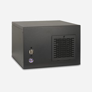 Inter-Tech S31B : Boîtier Serveur Midi Tower Noir, ITX, 1x80mm, 1x3.5" interne, USB 2.0, Ports DB9/DB15, Dual-PCI, 270x230x167mm