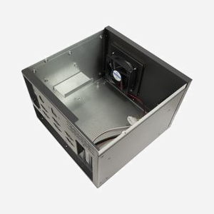 Inter-Tech S31B : Boîtier Serveur Midi Tower Noir, ITX, 1x80mm, 1x3.5" interne, USB 2.0, Ports DB9/DB15, Dual-PCI, 270x230x167mm - Miniature 5