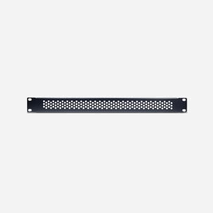 Panneau Rack 1U Inter-Tech 88887318 Métal Noir 19" (48.3cm) 482x45x11mm pour Rack Serveur/Baie Réseau - Conforme EIA-310-D