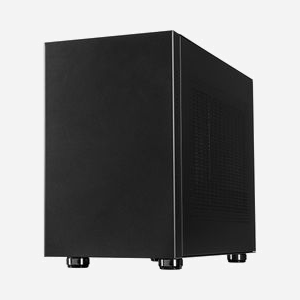 Inter-Tech IM-1 POCKET Micro Tower Noir, Micro ATX/ITX, 5x3.5", 7x2.5", Vent. 120/80mm, USB 3.2 Gen 1, 185x391x303mm, Sans Alimentation - Miniature 3