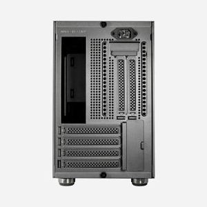 Inter-Tech IM-1 POCKET Micro Tower Noir, Micro ATX/ITX, 5x3.5", 7x2.5", Vent. 120/80mm, USB 3.2 Gen 1, 185x391x303mm, Sans Alimentation - Miniature 4